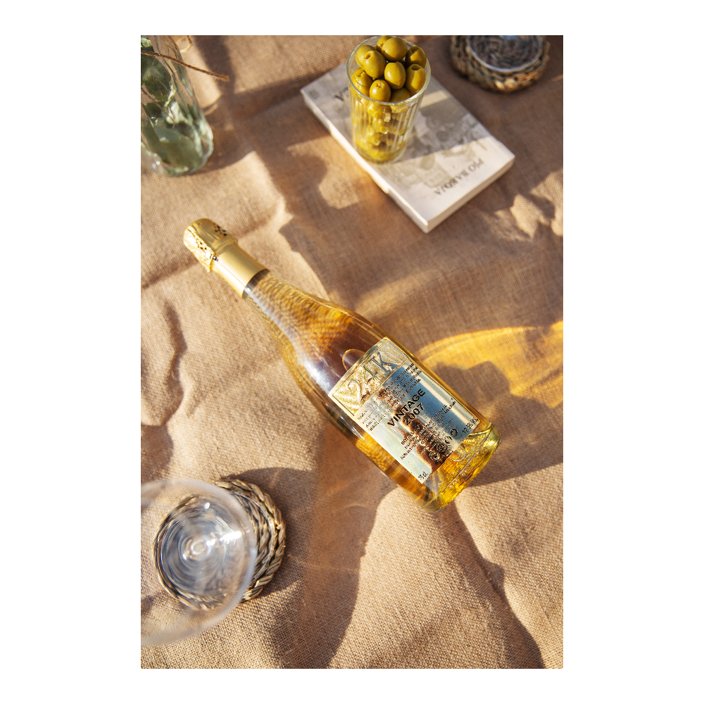 Dzirkstošais vīns 24K Gold White 75 cl